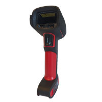 Striking design of the Honeywell Granit XP 1991iXR Barcode Hand Scanner in black and red, designed for precision and durability