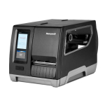 Etikettendrucker für Handelsanwendungen Honeywell PM45 Front mit Farb Display, schwarz und grau